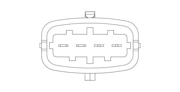 Débitmètre de masse d'air NGK 94672